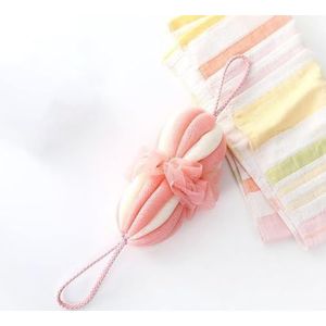 Bad Bom Bad Bad Bad Bal Bad Bloem rub Terug schuimende toiletartikelen