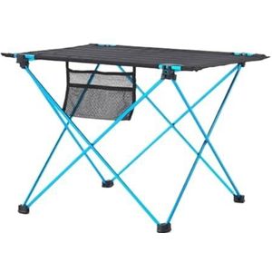 Campingtafel Picknicktafel, Duurzame Kampeertafel Aluminium Klaptafel Prefect Voor Buitenpicknick Multifunctionele Tafel Opklapbare Tafel (Color : Blue, Size : 56 * 43 * 41cm)