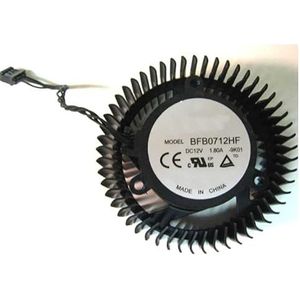 LMNCBVYA BFB0712HF 65mm 12V 1.8A Graphics Card Cooling Fan for GTX660 GTX660TI GTX670 GTX680-4Pin 4Wire Replacement Fan