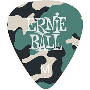 Ernie Ball 9222 plectrums, camouflage, 0,72 mm, 12 stuks