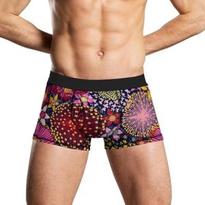 Australian Floral Heren Ondergoed Ademend Boxer Slip Zachte Onderbroek XL
