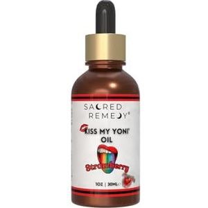 Yoni Oil [Aardbei] KMY Premium hydraterende, gladder, zachter, niet-plakkerige, zelfzorgmassage olie. Niet-vette formule voor ultiem comfort. Veganistisch, natuurlijk, biologisch. Gay/Lesbian Pride
