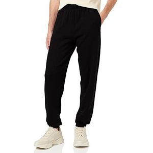 Fruit of the Loom Open Hem Jog Broek, Black, L