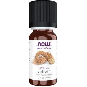 NOW Foods Essential Oil, Vetiver Oil - 10 ml.