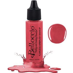 Half Ounce Fles van Pink Delight Blush Belloccio's Professional Flawless Airbrush Make-up Blush