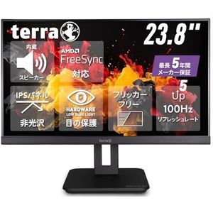 TERRA 3030238 LED display 60,5 cm (23.8") 1920 x 1080 Pixels Full HD Zwart