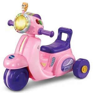 VTech - 2 in 1 Loopscooter - Educatief Speelgoed - Roze