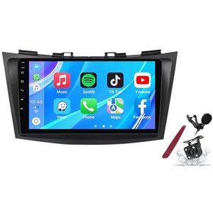 Android 14 Autoradio Stereo voor S-uzuki Swift (2011-2015) 9 ""Touchscreen Multimedia Speler met Draadloze Carplay GPS Navigatie FM RDS Bluetooth 5G-WiFi SWC DSP,M120s