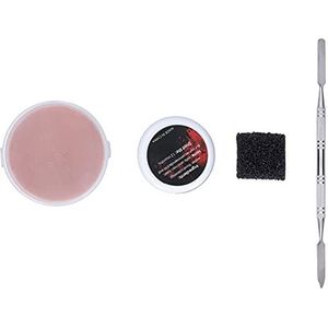 Make-up bloed, littekens, snijwonden, bijten roestvrij staal nep wond litteken make-up tools voor cosplay