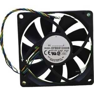 8015 80mm ventilator voor Delta EFB0812HHB 80x80x15mm 12V 0.4A PWM koellichaam koeler behuizing
