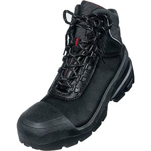 Uvex Quatro Pro S3 SRC Veiligheidsschoenen, laarzen, werkschoenen voor heren, zwart, maat 43