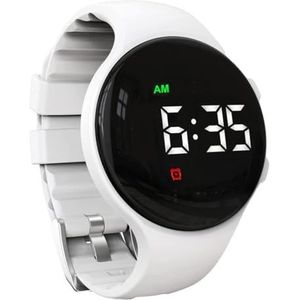 e-vibra Trilalarm herinnering horloge stil wakker horloge - met meerdere alarmen en slot (wit)