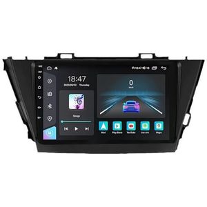 Android 14 GPS Navigation Stereo voor Toyota Prius Plus V Alpha 2012-2017 9 Inch 2 Din Car Stereo Radio met CarPlay AHD Omgekeerd beeld Bedieningselementen op het stuur Bluetooth(A,G5 2G+32G)