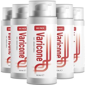Crème Varicone Forte - 500 ml (5 x 100 ml), 5-pack