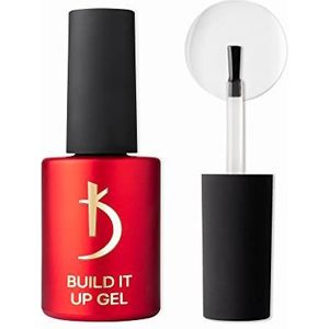 K Professional - Aufbaugel für Nägel - Transparent - Nagelverlängerung -15ml- Builder Gel - Nude Nail Extension UV LED - Gellack Nagellack Nackt Gel Nägel