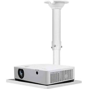 Projectorstandaard, Thuisprojector Telescopisch ophangblad Witte beugel Conferentieruimte Kantoortraining Ophangframe Multifunctionele hanger(M)