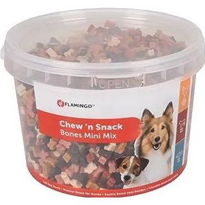 FLAMINGO CHEW'N Snack Mini Bones Mix 1,8 kg