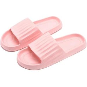 Glijbanen, Zomerhuis for dames - Binnen-/buitendouchepantoffels,Huispantoffels(Pink,41 EU)