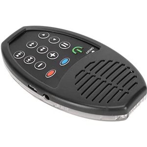 Zonne-bijbelspeler Instelbaar Volume HiFi-geluidsspeler voor Buitenactiviteiten 4G-capaciteit (Zwart)