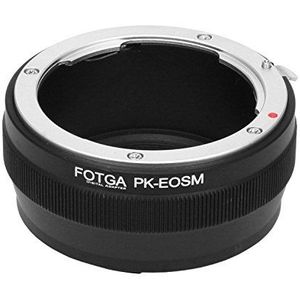 FOTGA Adapter voor Pentax PK K-mount Lens naar Canon EOS M EF-M spiegelloze camera