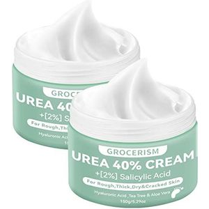Ureum Voetcrème 40 Procent - 150 g - Met 2% Salicylzuur - Diep Vocht - Eeltverwijderaar
