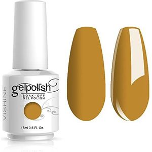 Vishine Nagellak, semi-permanent, soak-off, UV, LED, gel, polish, nail art, strogeel (1018)