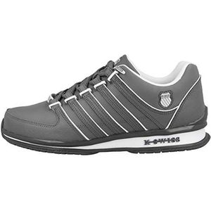 K-Swiss Rinzler Sneakers voor heren, Charcoal White, 49 EU