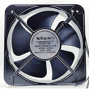 Square axial fan AC380V FP-20060EX-S1-B 20cm 20060 electric cabinet electric box cooling fan