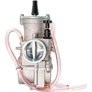 Motor Carburateur Assy Motorfiets Tuning Carburateur Voor PWK 28 30 32 34 21 24 26 Mm Gezandstraalde Carburateur Met Power Jet Auto Voor Motorfiets Benodigdheden(3)