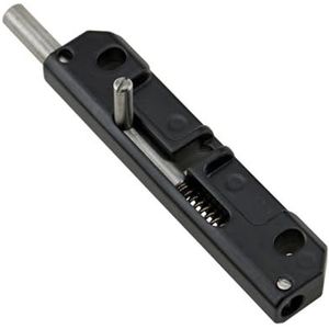 Scharnier, Veerscharnier, Boutscharnier, Zinklegering, Splits Scharnier, Links en Rechts, 1 Stuks (Zinc Black R)