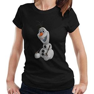 Disney Frozen Olaf The Snowman Sitting Women's T-shirt