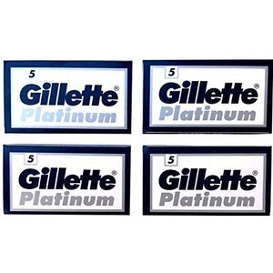 Gillette Platinum dubbele messen, 20 messen