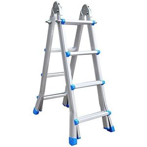 Ladder staande ladder professionele vouwladder telescopische ladder 4 x 4