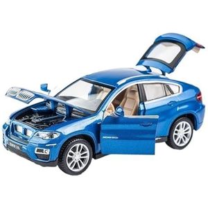 1:32 Voor BMW X6 SUV Legering Auto Diecasts & Speelgoedvoertuigen Schaal Auto Model Speelgoed (Color : A, Size : With box)