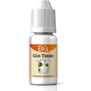 Ellis Aromen Gin Tonic levensmiddelaroma vloeibaar voor levensmiddelen en vloeistoffen, voor het bakken, koken, zoals voor pap en kwark - caloriearm