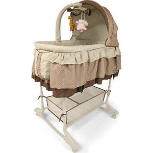 Milly Mally 0721 Sweet Melody wieg met afstandsbediening, beige