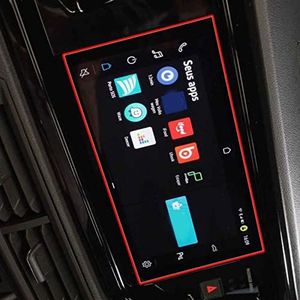 Voor VW Voor Nivus 2021 10.1 Inch Auto GPS Navigatie Gehard Glas Screen Protector Film Auto Interieur Sticker Accessoires: