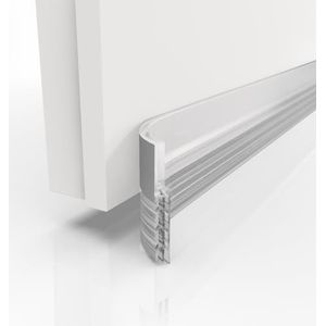 Tochtstopper voor deuren 100cm wit - deurrubber zelfklevend extra sterk - deurtochtstopper voor maximale isolatie - tochtstopper voor deuren - deurtochtstopper voor deuren