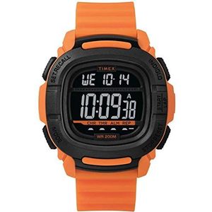 Timex Heren digitaal quartz horloge met plastic band TW5M26500, ORANJE, Riem