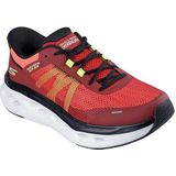 Skechers - Max Cushioning Glide Step Aberdeen - Sneakers - Rood/Zwart