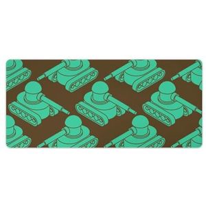 Leger Tanks Mode Bureau Muismat Antislip Gaming Muismat Accessoires Decor 40x90cm