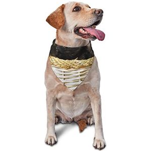 Kleine Duitse herder hond bedrukte driehoek bandana verstelbare huisdieren sjaal wasbare hoofddoek voor kleine middelgrote grote honden katten