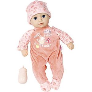 Zapf Creation 702956 Baby Annabell Little Annabell pop met zacht stoffen lichaam en slaapogen, 36 cm, meerkleurig