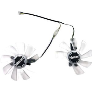 Koeling witte FY010015M12LPA 100mm 4pin RTX2070 GPU-koeler voor GALAXY RTX2060S 2070 2070S 2080 2080S EX grafische kaartventilator(DIY BLUE LED)