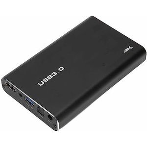 Mini HD Digitale Mediaspeler, Portretweergave, 4K Ultra HD Mediaspeler, Analoge AV Auto -weergave voor USB-stick Geheugenkaart (EU-stekker)