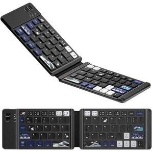 QPSJXN Android opvouwbare draagbare Bluetooth-toetsenbord Windows en gebruiksvriendelijke tablet