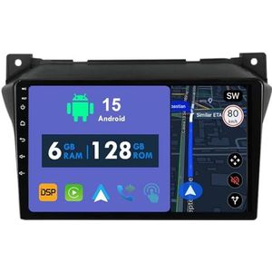 RoverOne Autoradio GPS voor Suzuki Alto 2009-2016 Carplay Android Auto Stereo Hoofdeenheid Bluetooth WiFi Radio Speler Sat Navigatie