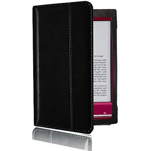 Case Geschikt for Sony PRS-T1 6"" eReader- Business Slim Lichtgewicht Premium Smart PU Leather Cover met Auto Sleep/Wake (Color : Black)