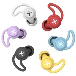 1 Paar Slapen Oordoppen Ruisonderdrukking Tapones Oordopje Waterdichte Tapones voor Dormir Oordopjes (1 Laag Wit)