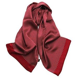UK_Stone Mannen 100% zuiver zijden sjaal, paisley, stippen, vintage, motief, dubbellaags, voor heren, One Size